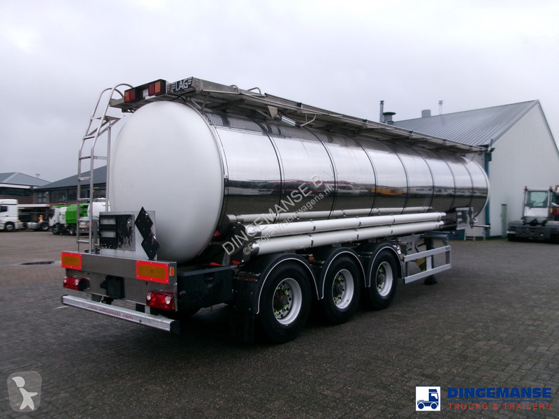 Semiremorca LAG Chemical tank inox L4BH 30 m3 /...