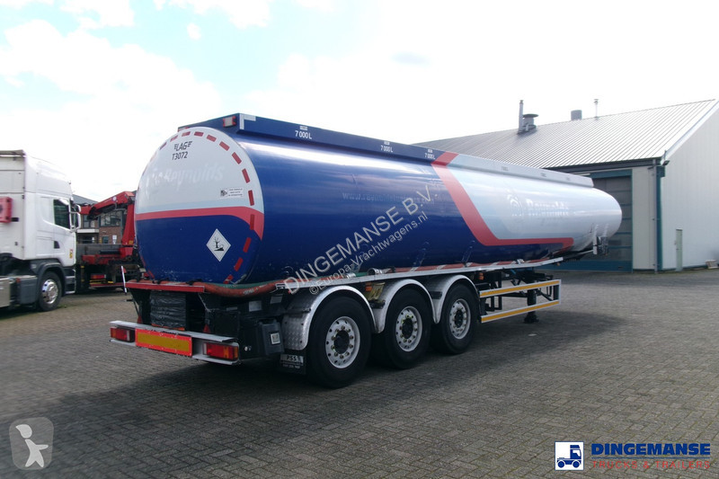 Semiremorca LAG Fuel tank alu 44.5 m3 / 6 comp...