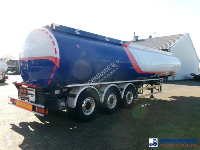 Semiremorca LAG Fuel tank alu 44.5 m3 / 6 comp...