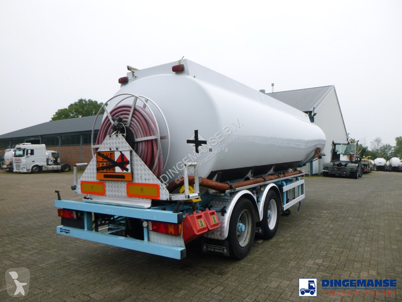 Semiremorca Caldal Fuel tank alu 30 m3 / 5 comp...