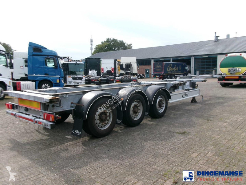 نصف مقطورة Fliegl 3-axle container trailer 45 ft