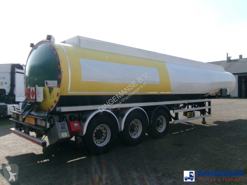 Sættevogn  Fuel tank alu 43 m3 / 6 comp