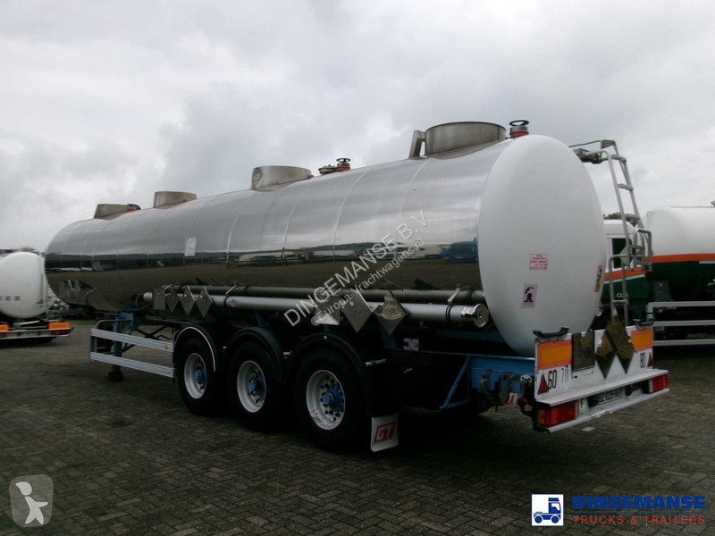 Semiremorca Magyar Chemical tank inox L4BH 33.5...