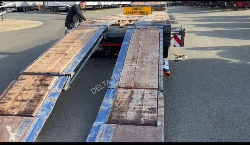 Semitrailer Nooteboom 5 essieux PTAC 85 tonnes...