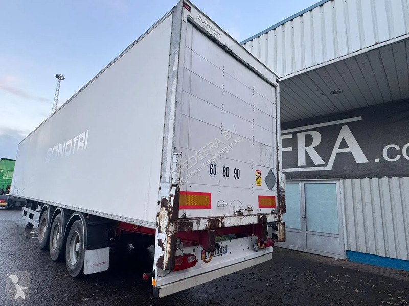 Semi reboque Fruehauf 3 Axle SMB , Box Trailer,...