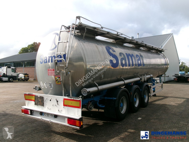 Semiremorca Magyar Chemical tank inox 32.5m3 /...
