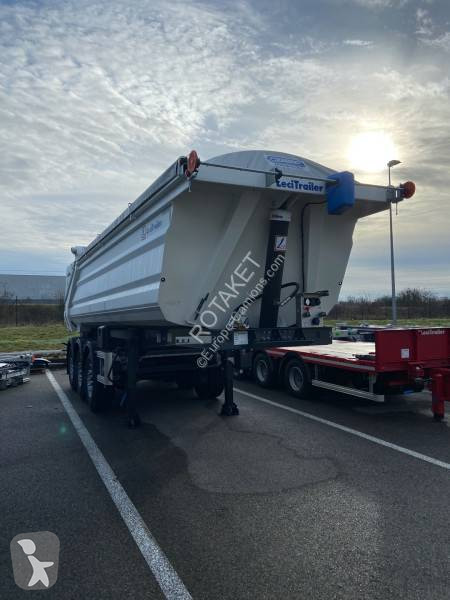 Semi remorque Lecitrailer Benne TP acier 26m3...