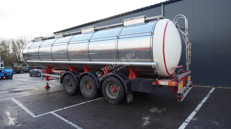 Sættevogn Burg 3 AXLE TANK CHEMIE TRAILER...