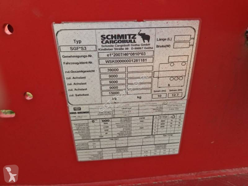 Semitrailer Schmitz Cargobull