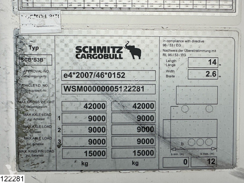 Oplegger Schmitz Cargobull Koel vries...