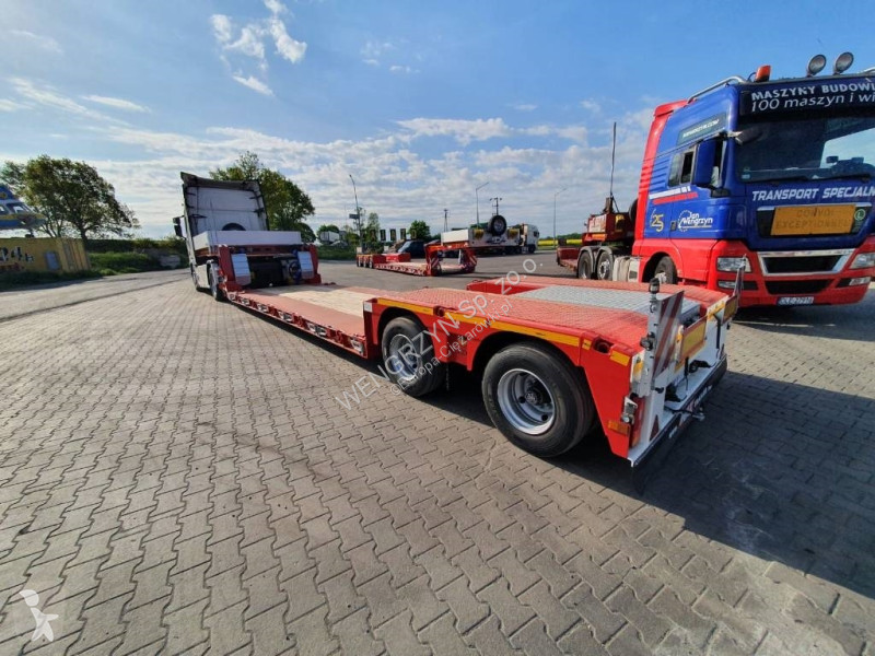 Semitrailer MAX Trailer 2 osiowy Tiefbett...