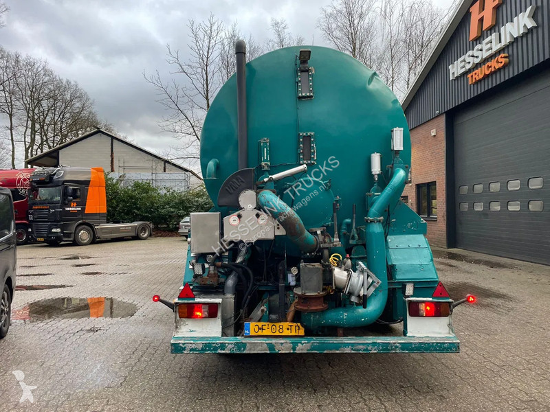 Semi reboque EKW 36m3 RVS Mestoplegger 2x...