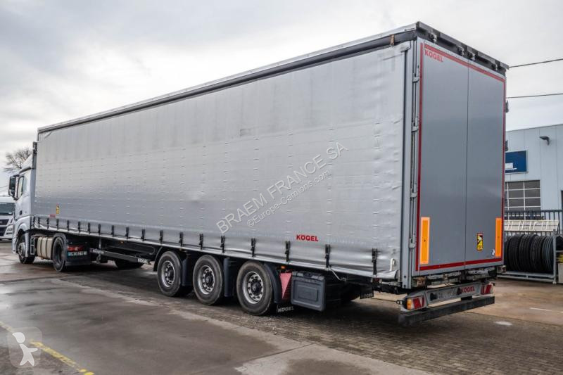 Semitrailer Kögel  S24-1 - TAUT MEGA-H=3m
