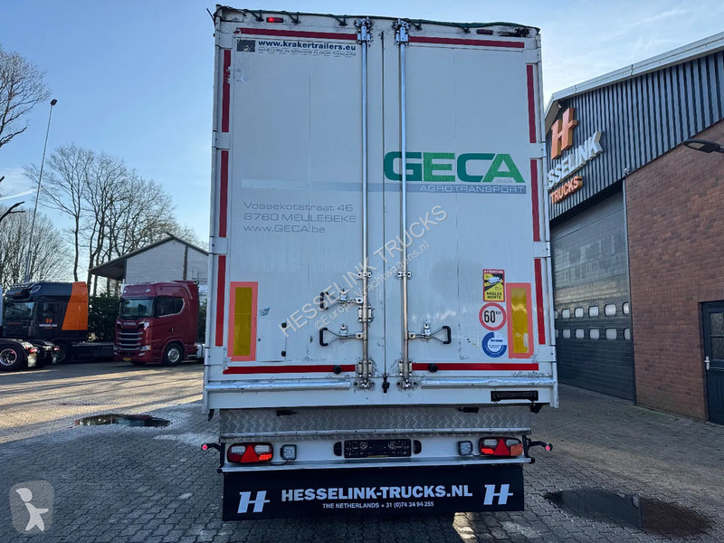 Semitrailer Kraker trailers 92m3 Agrar Steering...