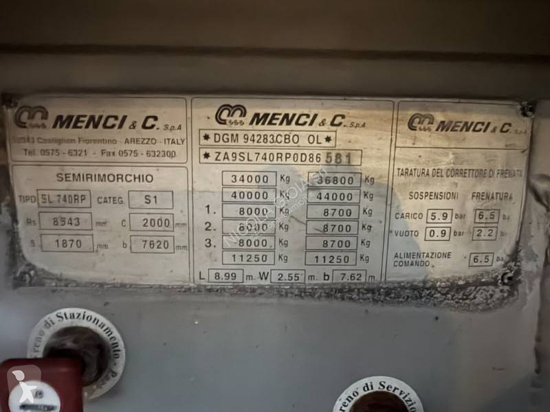 Semiremorca Menci SL740RP