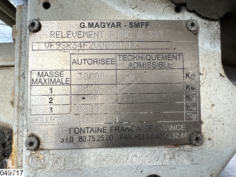 Semi reboque Magyar Bitum 30.000 Liter, 1...