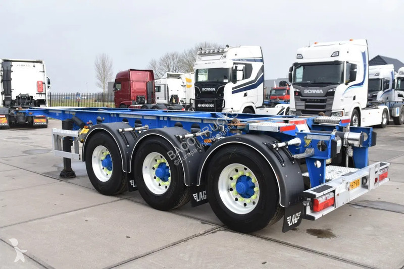 Sættevogn LAG O-3-CC - 20FT SWAP - ADR FL -...