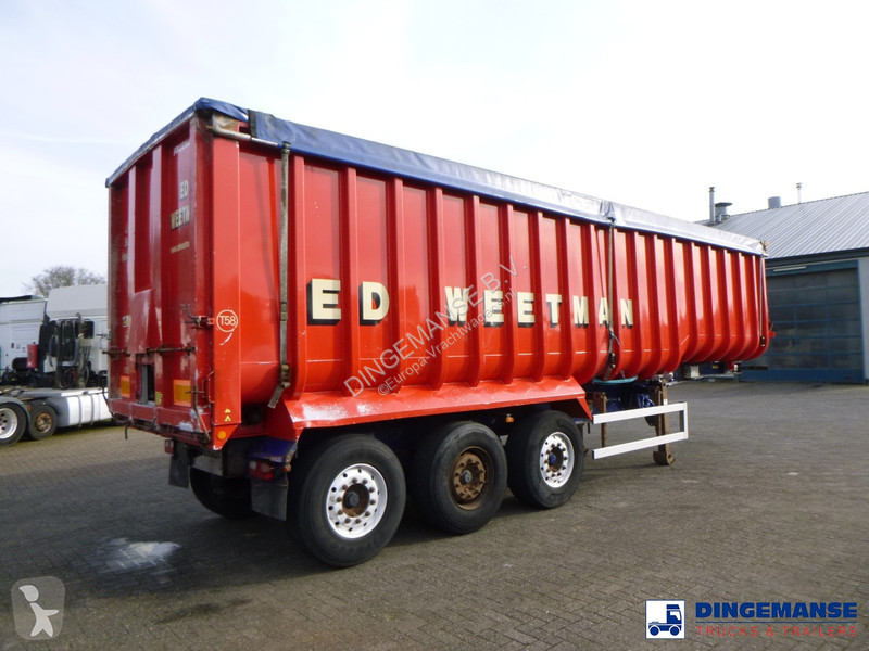 Semiremorca Fruehauf Tipper trailer alu 52 m3 +...