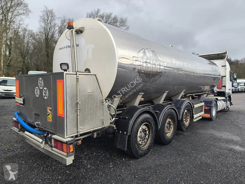 Oplegger Maisonneuve 29000L INSULATED INOX TANK...