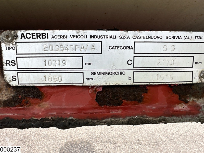 Semi reboque Acerbi Gas 54700 Liter, LPG GPL...