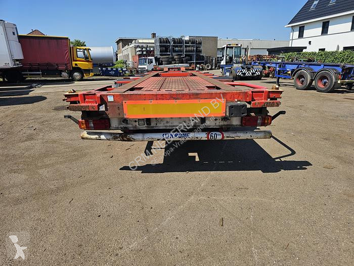 Semitrailer Krone 27 | 3 axle container chassis...