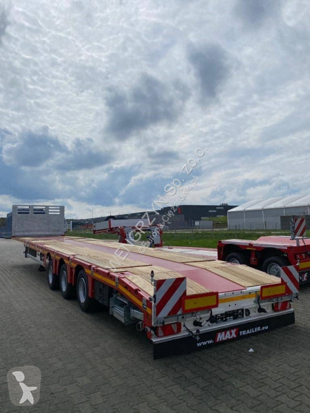 Semiremorca MAX Trailer platforma telemega 1 oś...