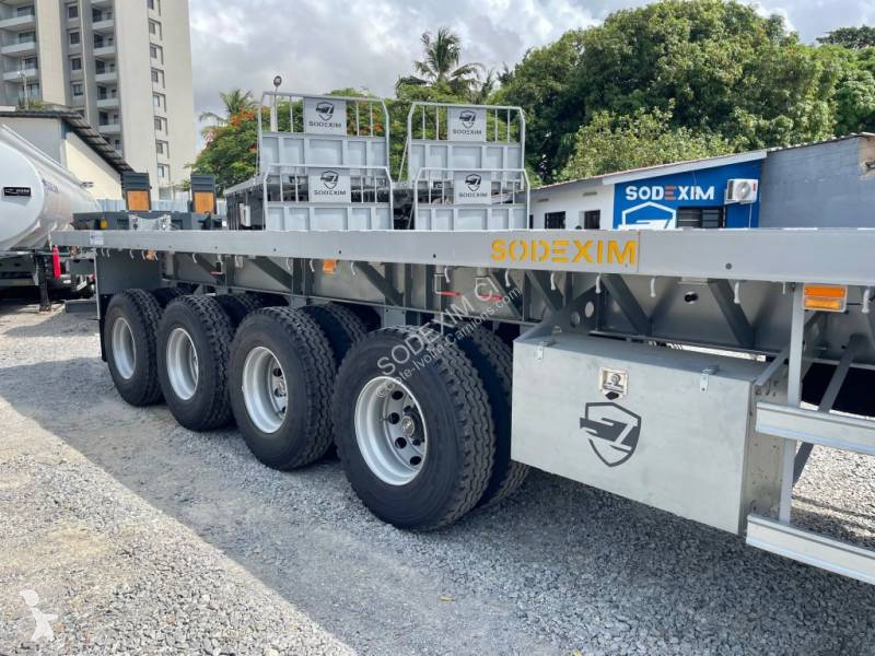 Semitrailer Sodexim Plateau porte-conteneurs