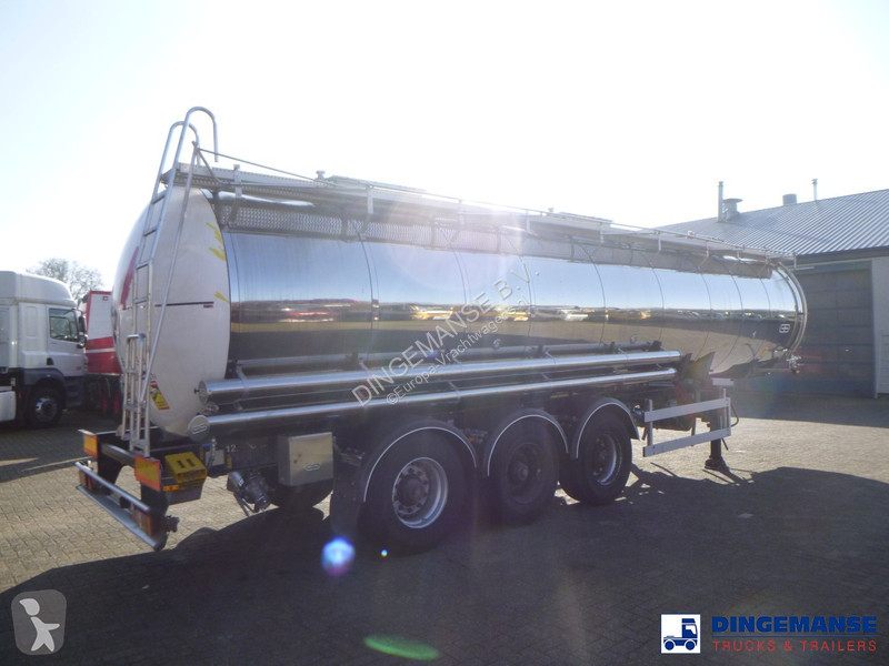 Semi reboque Van Hool Chemical tank inox 30 m3...