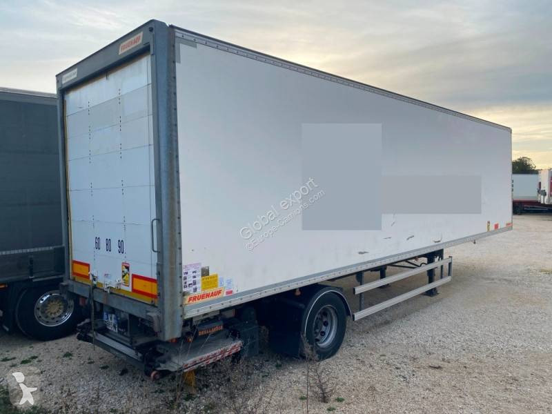 Semi remorque Fruehauf CITY TRIDEC Fourgon