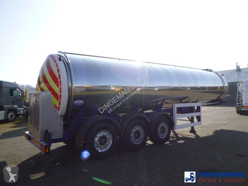 Semiremorca  Food tank inox 30 m3 / 1 comp + pump