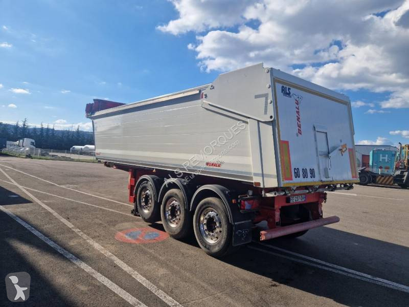 Semitrailer Benalu porte hydraulique