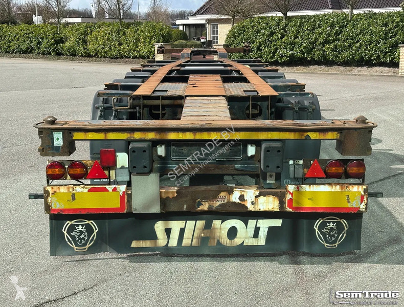 Semi remorque Krone BACK SLIDER LIFT AXLE...