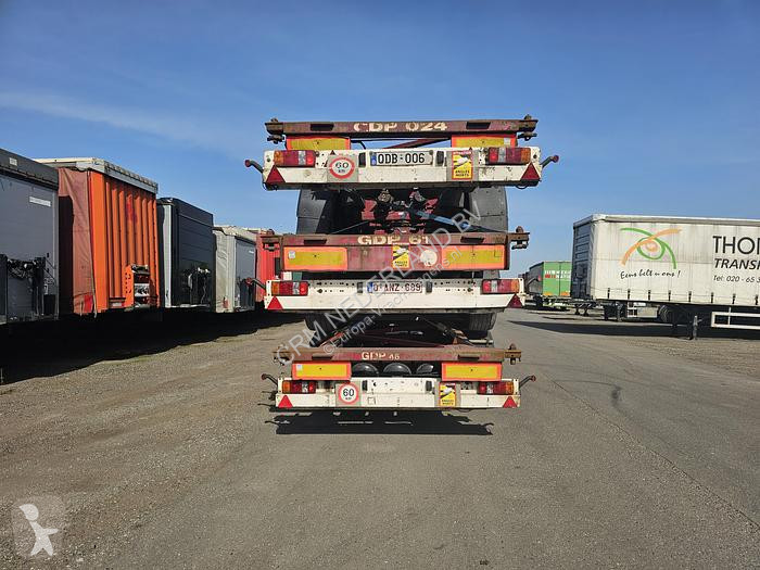 Sættevogn  40/45 ft container chassis bpw drum...