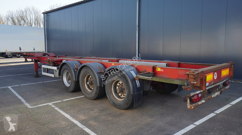 Semitrailer Renders 3 AXLE EXTENDABLE CONTAINER...