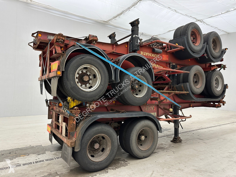 Semiremorca Van Hool Stack 4 x skelet 20 ft