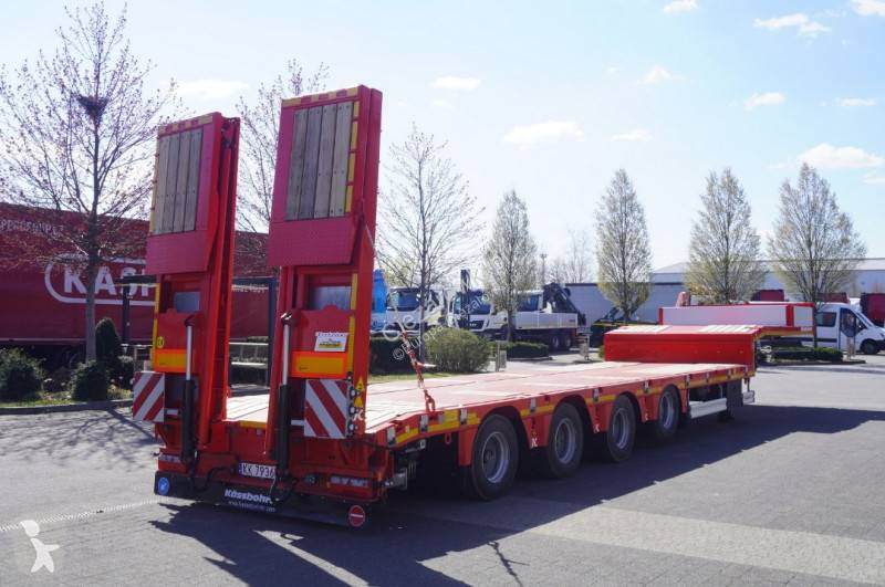 Semitrailer Kässbohrer LB3E low-bed...