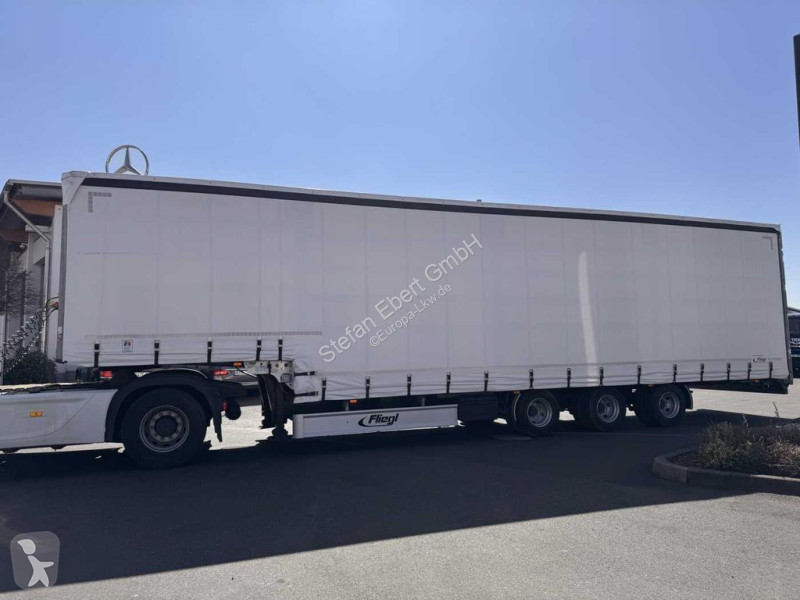 Semitrailer Fliegl SDS 350 Schiebeplane+Verdeck...