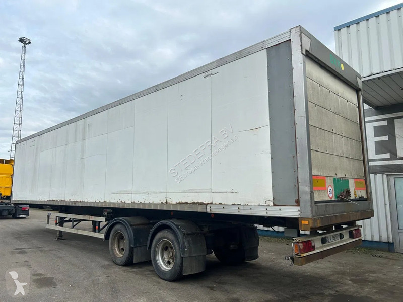 Semi reboque LAG 2 axle box trailer , 8 Tyres