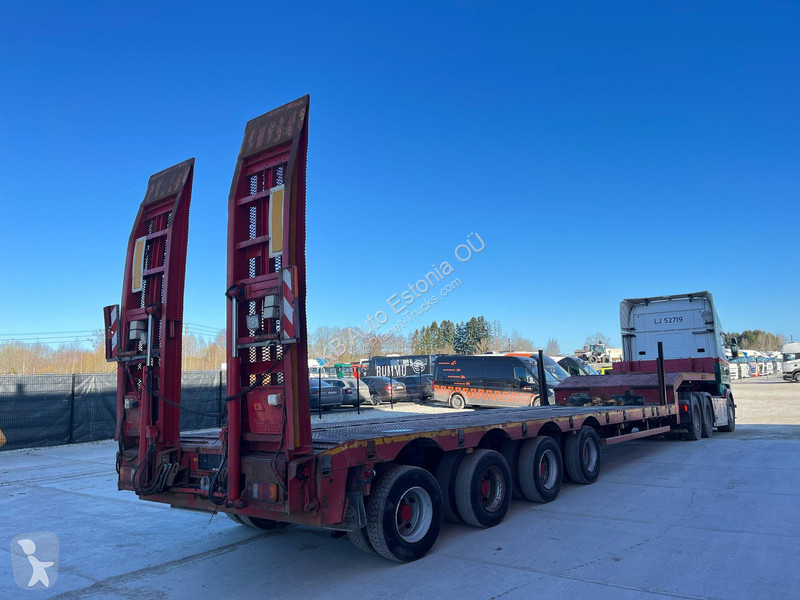 Semitrailer Nooteboom -58-04V PLATFORM 9900 mm...