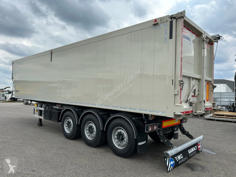 Semitrailer Kempf SKM 39 Alu-Kastenmulde 55m³...