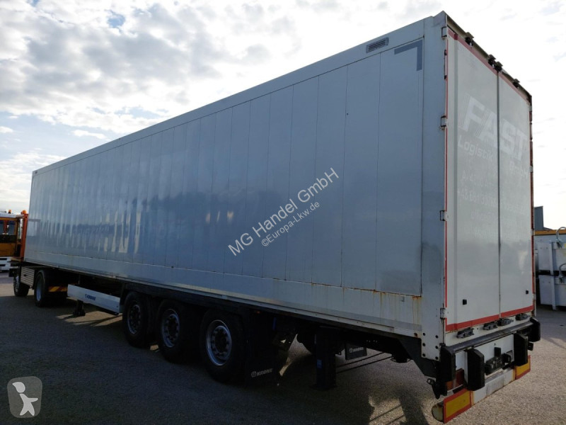 Semitrailer Krone SDK27 Kofferauflieger, Liftachse