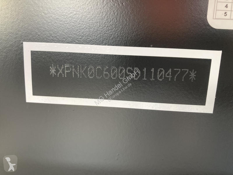Semi remorque Knapen K600 Schubboden,...