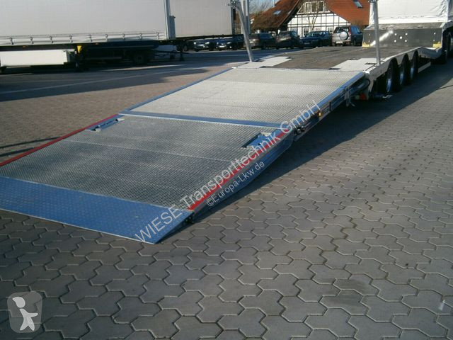 Oplegger Wiese Gabelstaplertransporter Tiefbett...