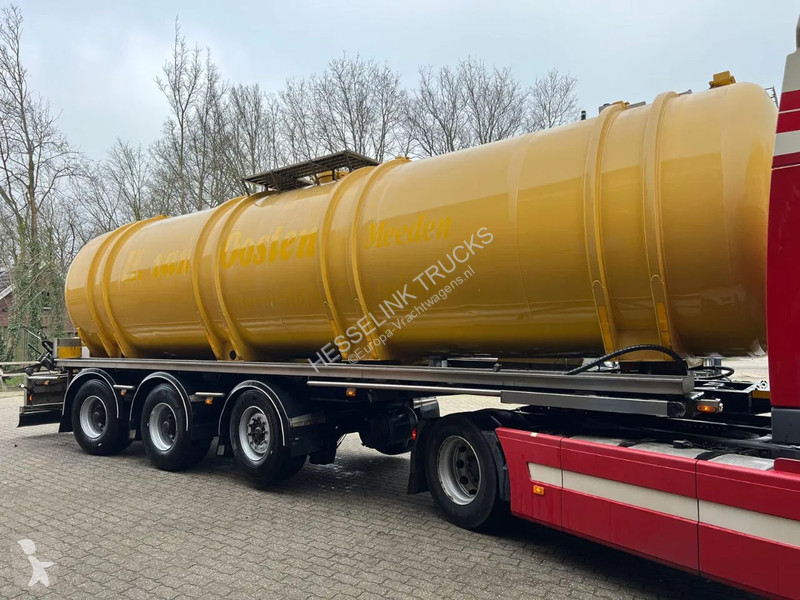 Oplegger Burg 36m3 Mestoplegger Geijkte weging...