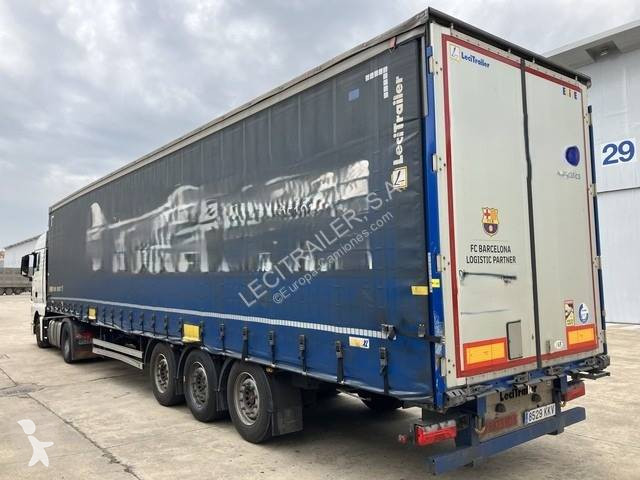 نصف مقطورة Lecitrailer Tautliner HUCKEPACK