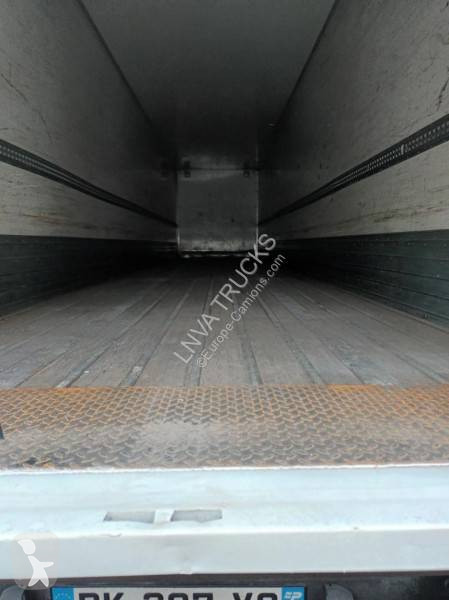Semitrailer Trouillet Fourgon avec hayon