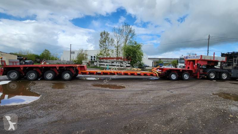 Semitrailer Nicolas MDEL 2+4 PLATEAU