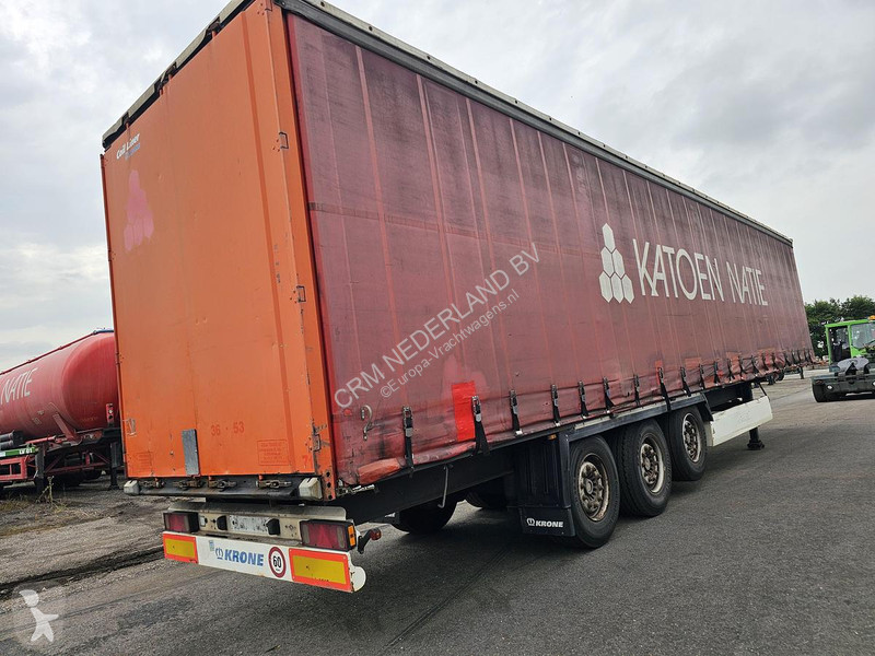 Oplegger Krone sd| 3 axle curtainsider | Saf disc.