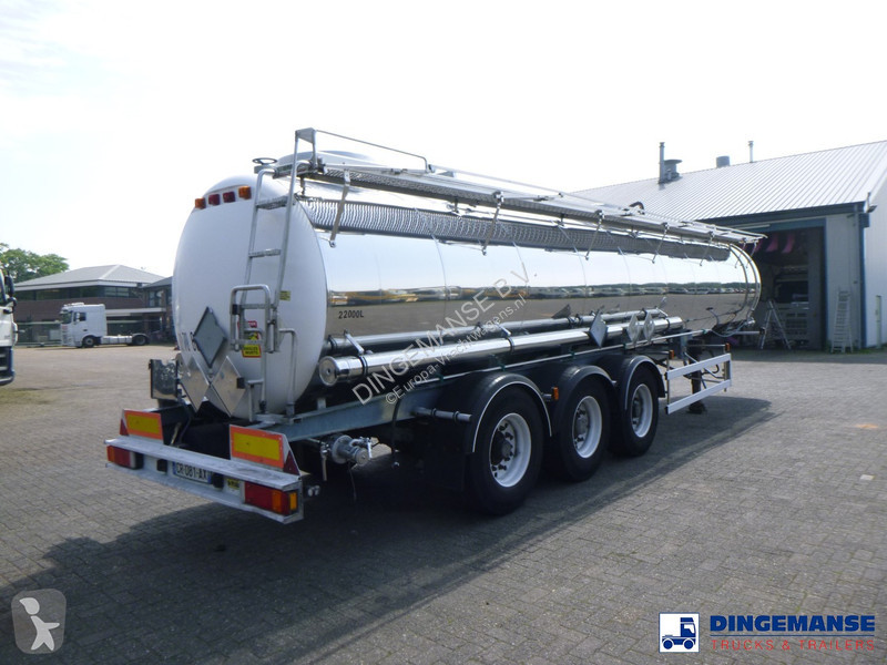 Semiremorca Magyar Chemical tank inox L4BH 22.2...