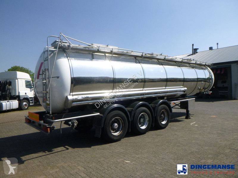 Semiremorca LAG Chemical tank inox 30 m3 / 1 comp